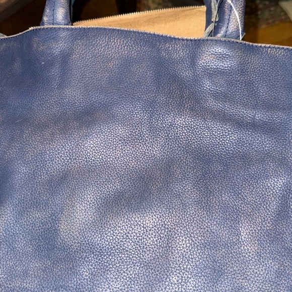 Free People Leslie Leather Distressed Tote - Picture 8 of 8